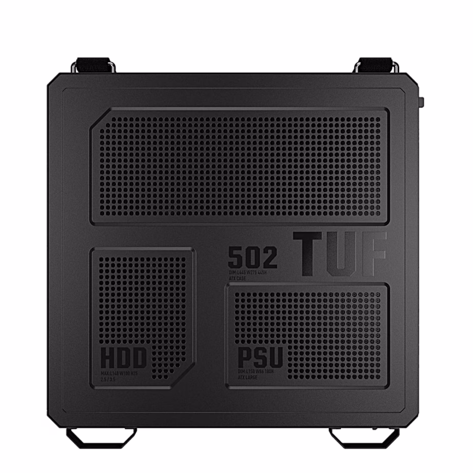 ARGB arvutikorpus ASUS TUF Gaming GT502 Horizon, nelja eelpaigaldatud ventilaatoriga, must - 13