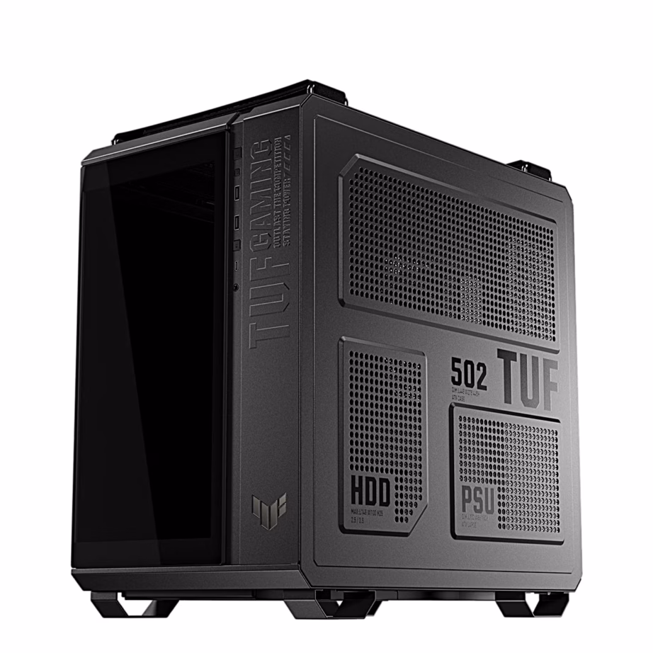 ARGB arvutikorpus ASUS TUF Gaming GT502 Horizon, nelja eelpaigaldatud ventilaatoriga, must - 14