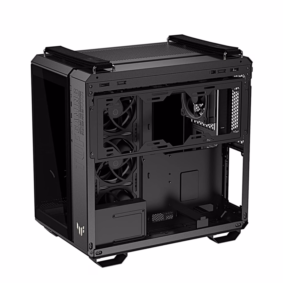 ARGB arvutikorpus ASUS TUF Gaming GT502 Horizon, nelja eelpaigaldatud ventilaatoriga, must - 16
