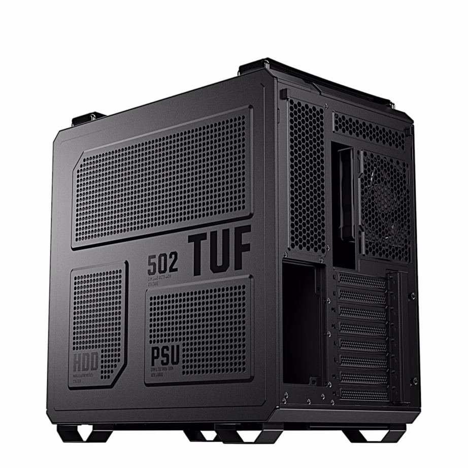 ARGB arvutikorpus ASUS TUF Gaming GT502 Horizon, nelja eelpaigaldatud ventilaatoriga, must - 17