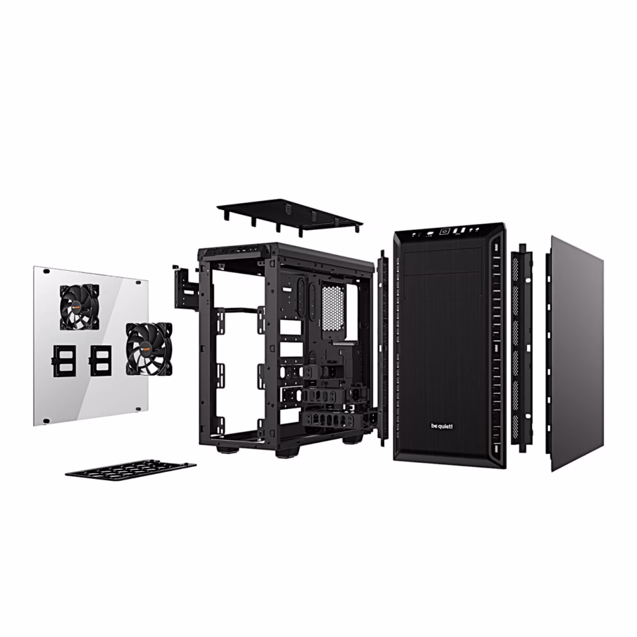 ATX arvutikorpus be quiet! Pure Base 600 Window, must - 3