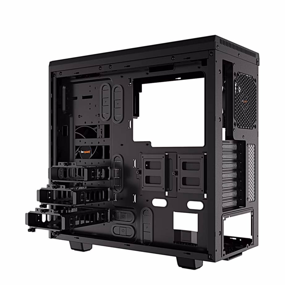 ATX arvutikorpus be quiet! Pure Base 600 Window, must - 5