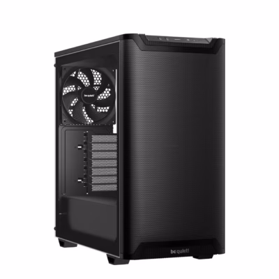 be quiet! Pure Base 501 Airflow Window ATX arvutikorpus, must