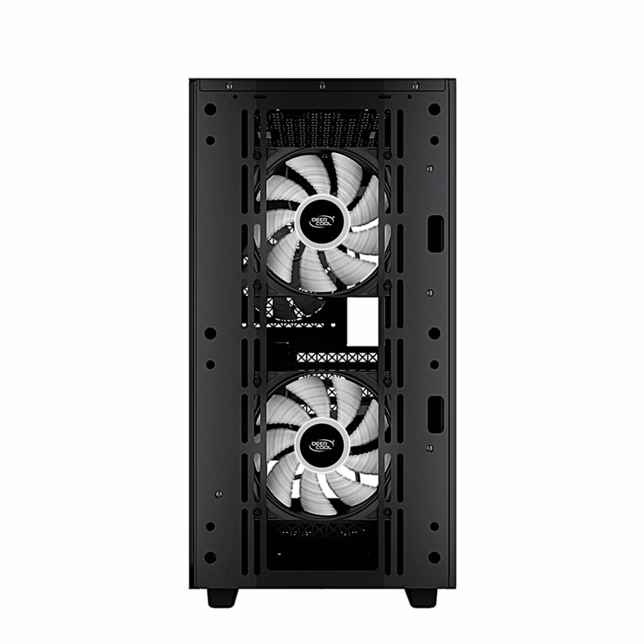Arvutikorpus DeepCool MATREXX 40 3FS, kolme LED-ventilaatoriga, micro-ATX, must - 7