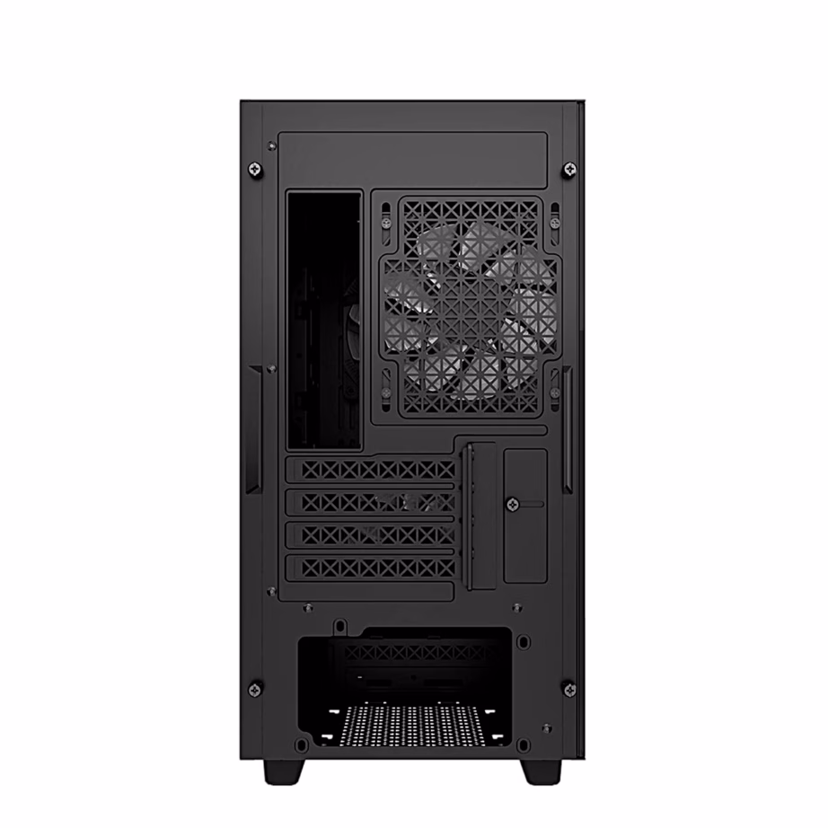 Arvutikorpus DeepCool MATREXX 40 3FS, kolme LED-ventilaatoriga, micro-ATX, must - 16