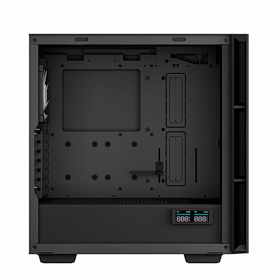 Arvutikorpus DeepCool CH560 DIGITAL, olekuekraaniga, E-ATX, must - 6