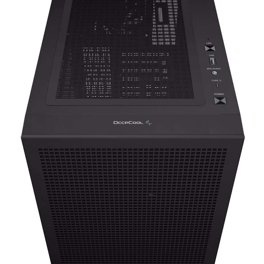 Arvutikorpus DeepCool CH560 DIGITAL, olekuekraaniga, E-ATX, must - 9