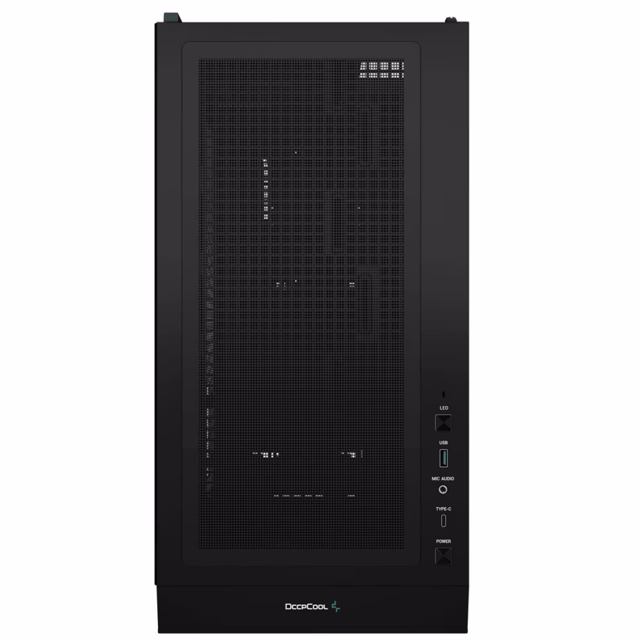 Arvutikorpus DeepCool CH560 DIGITAL, olekuekraaniga, E-ATX, must - 10