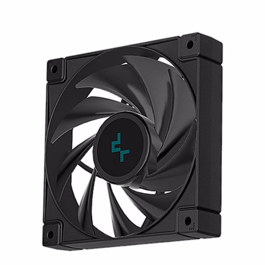 Arvutikorpus DeepCool CC560 V2, nelja LED-ventilaatoriga, ATX, must - 6