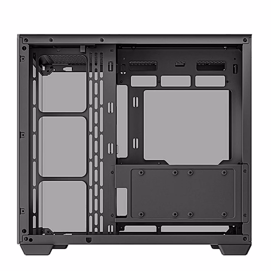 Arvutikorpus DeepCool CG530, ilma ventilaatoriteta, must - 8