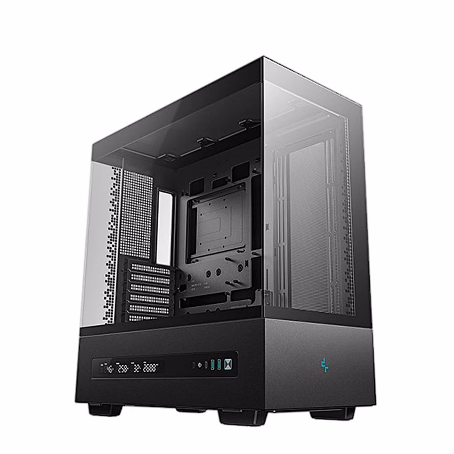 Arvutikorpus DeepCool CH690 DIGITAL, digitaalse ekraaniga, ATX, must - 2