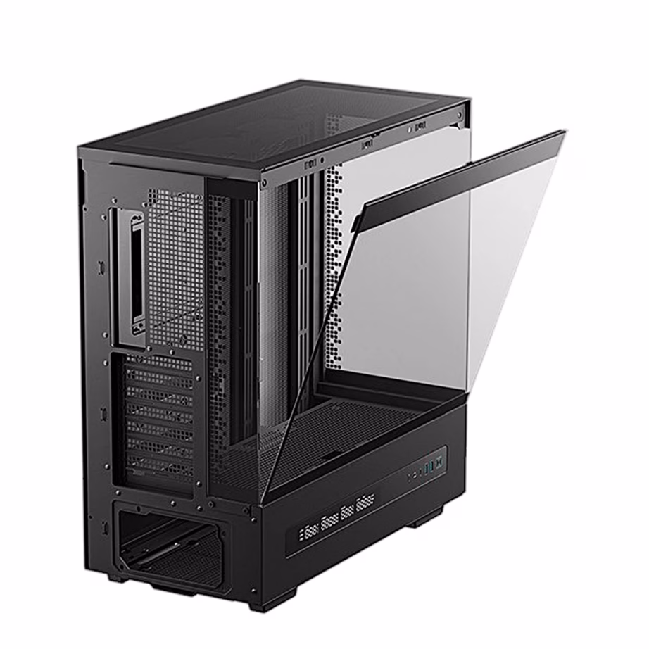 Arvutikorpus DeepCool CH690 DIGITAL, digitaalse ekraaniga, ATX, must - 5