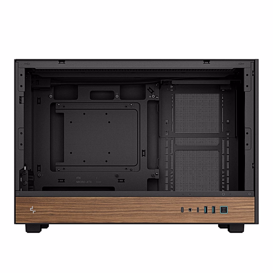 Arvutikorpus DeepCool CH260 WOOD, micro-ATX, must - 5