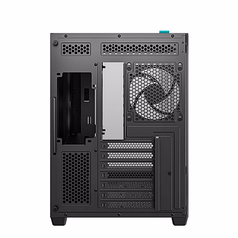Arvutikorpus DeepCool CG530U 4F, üheosaline painutatud klaas, must - 7