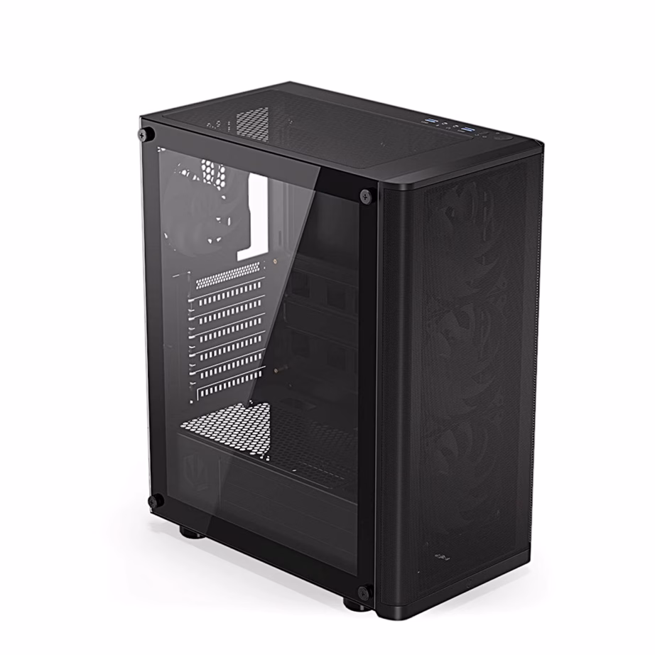 ENDORFY Ventum 200 ARGB arvutikorpus, neli ventilaatorit, must - 3