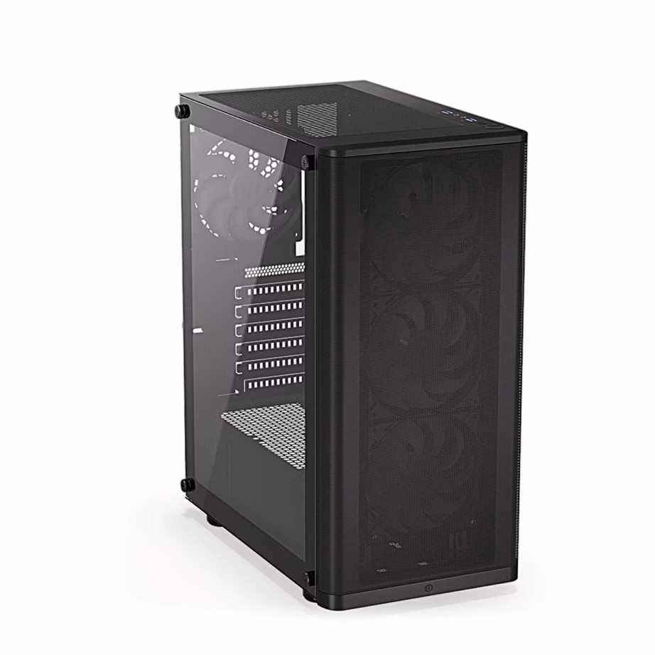 ENDORFY Ventum 200 ARGB arvutikorpus, neli ventilaatorit, must - 6