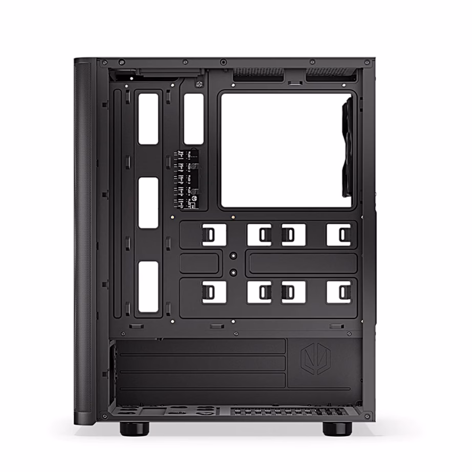 ENDORFY Ventum 200 ARGB arvutikorpus, neli ventilaatorit, must - 11