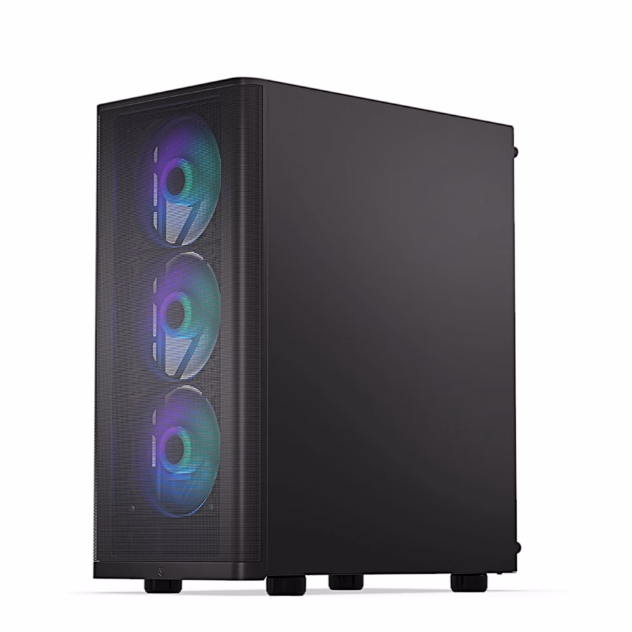 ENDORFY Ventum 200 ARGB arvutikorpus, neli ventilaatorit, must - 14