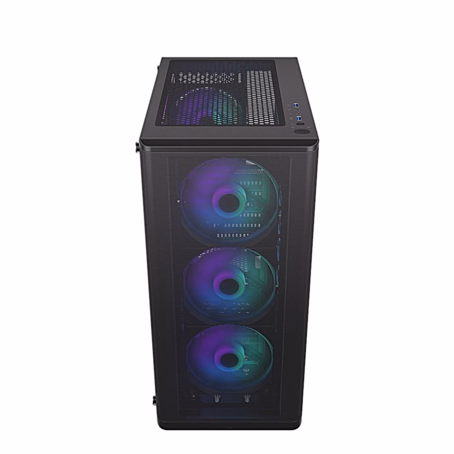 ENDORFY Ventum 200 ARGB arvutikorpus, neli ventilaatorit, must - 16