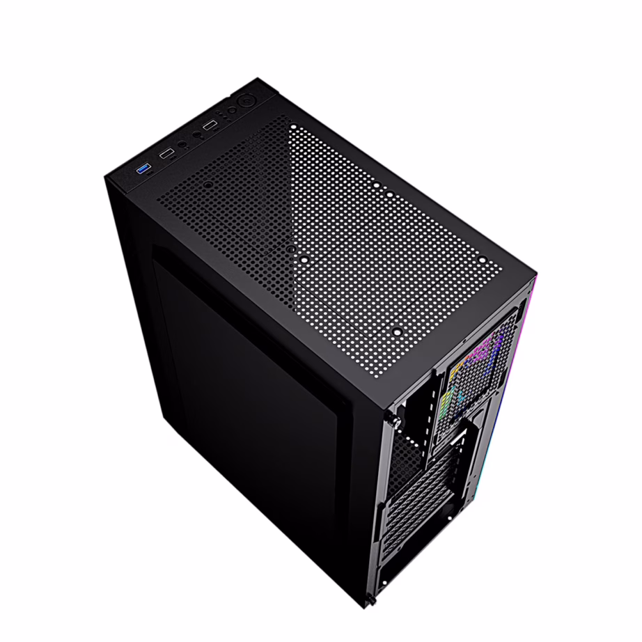 ARGB arvutikorpus Gembird Fornax 2500 CCC-FC-2500, ühe ventilaatoriga, must - 3