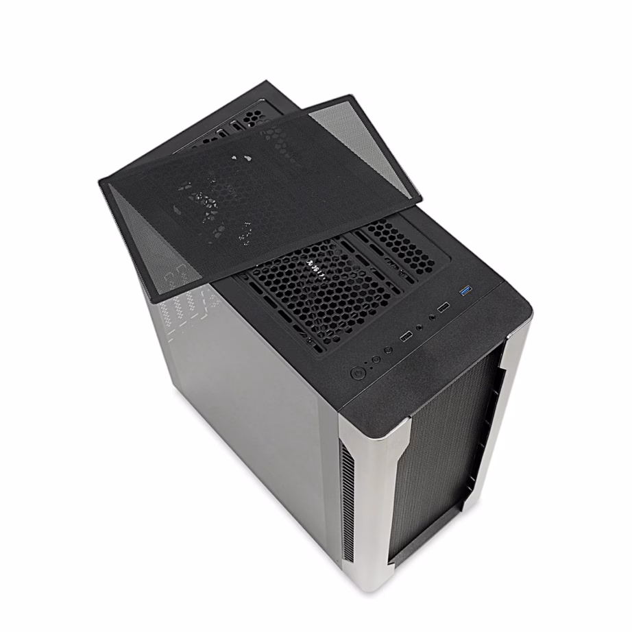 Arvutikorpus iBOX Chiron ZH68, 5 ventilaatorit, 2 × 200 mm RGB, must - 5