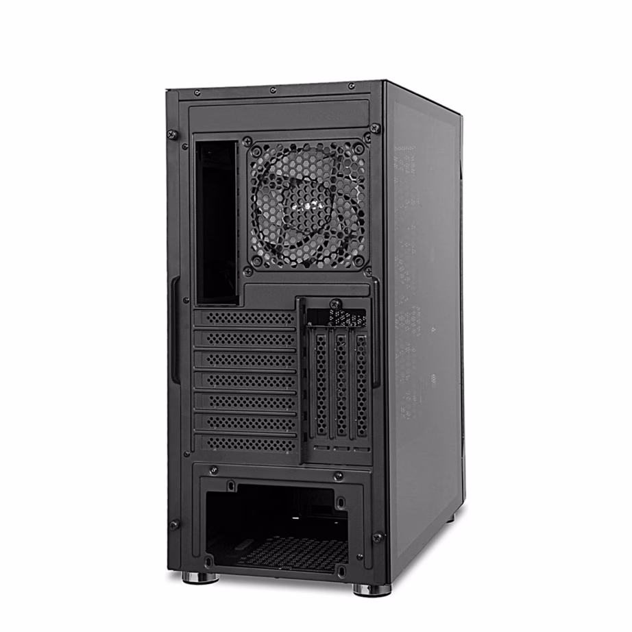 Arvutikorpus iBOX Chiron ZH68, 5 ventilaatorit, 2 × 200 mm RGB, must - 17