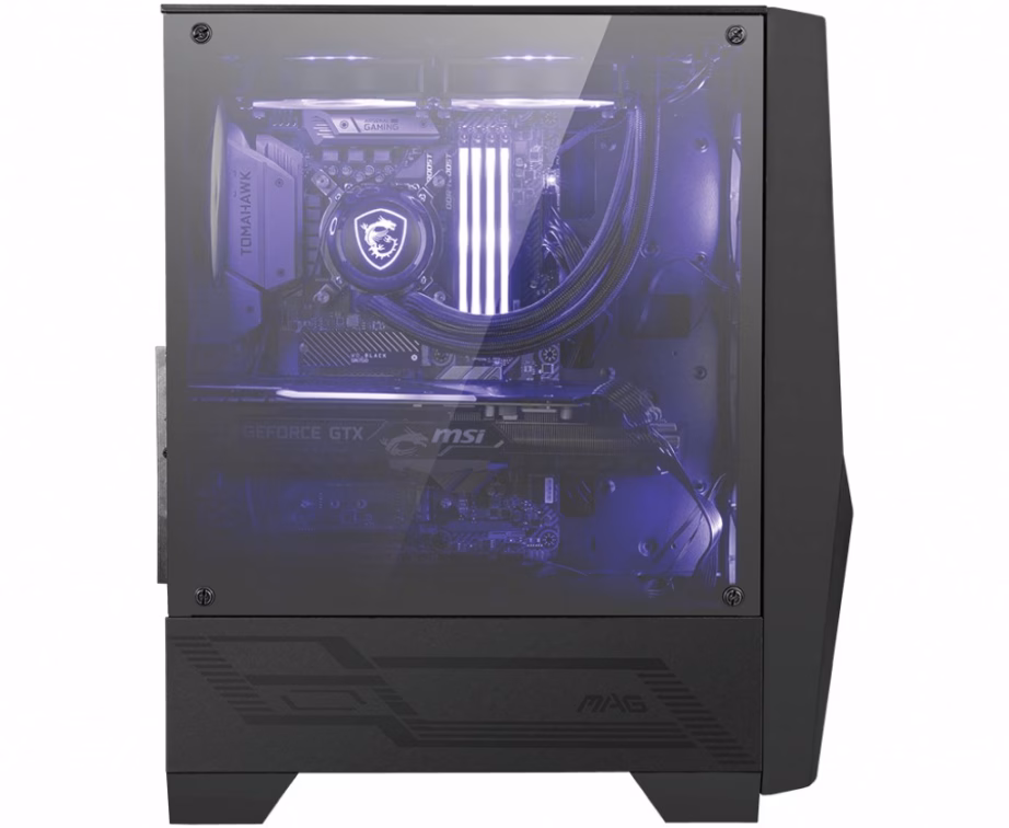 Arvutikorpus MSI MAG FORGE 100M, 3 ventilaatorit, must - 2