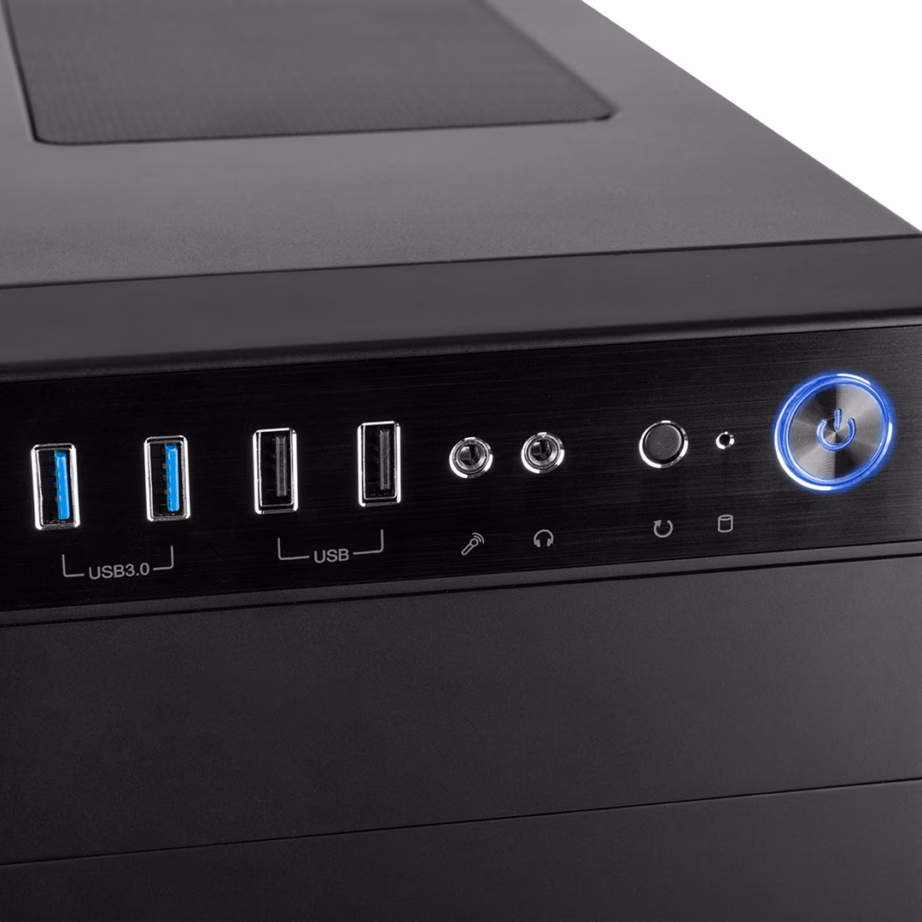 Arvutikorpus Modecom Oberon Pro Glass, must - 13