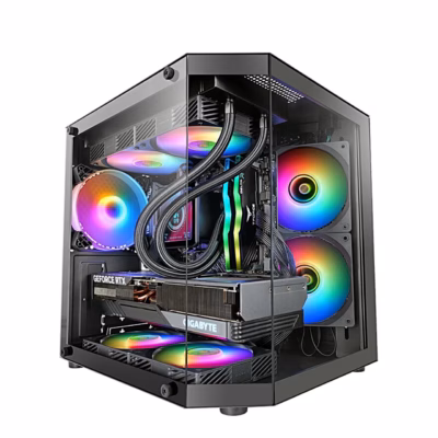 micro ATX arvutikorpus Mars Gaming MC-3TLITE, must