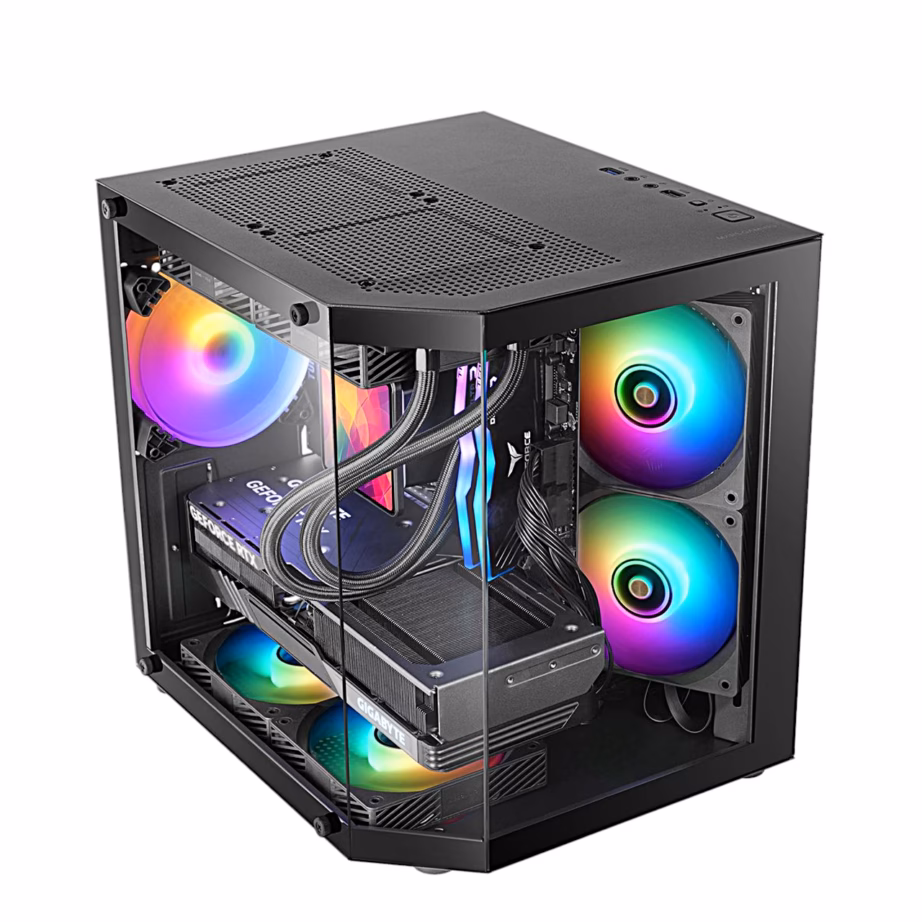 micro ATX arvutikorpus Mars Gaming MC-3TLITE, must - 2