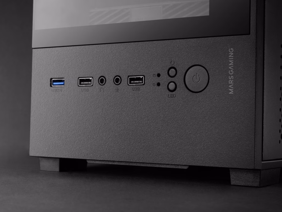 Klaaspaneeliga arvutikorpus Mars Gaming MC-SE2, must - 5