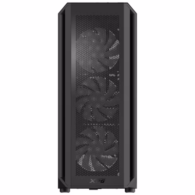 XPG VALOR AIR PLUS ARGB arvutikorpus, nelja 120 mm ventilaatoriga, must