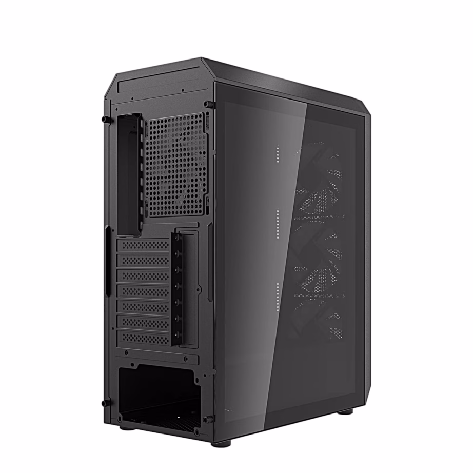 XPG VALOR AIR PLUS ARGB arvutikorpus, nelja 120 mm ventilaatoriga, must - 3