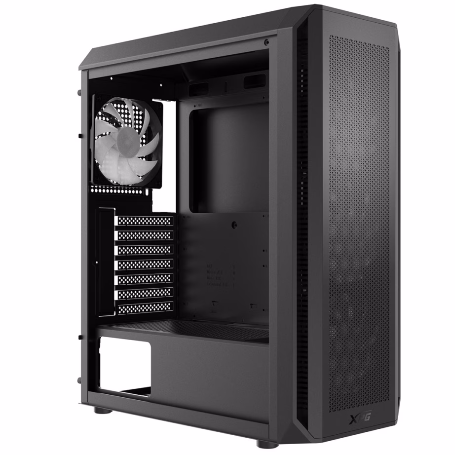 XPG VALOR AIR PLUS ARGB arvutikorpus, nelja 120 mm ventilaatoriga, must - 7