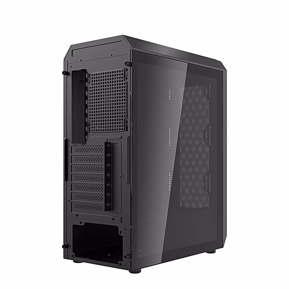 XPG VALOR AIR PLUS ARGB arvutikorpus, nelja 120 mm ventilaatoriga, must - 10