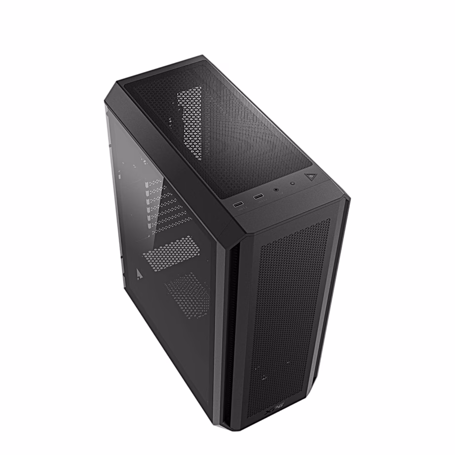 XPG VALOR AIR PLUS ARGB arvutikorpus, nelja 120 mm ventilaatoriga, must - 11