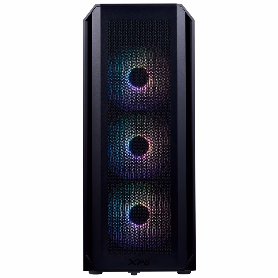 XPG VALOR AIR PLUS ARGB arvutikorpus, nelja 120 mm ventilaatoriga, must - 16