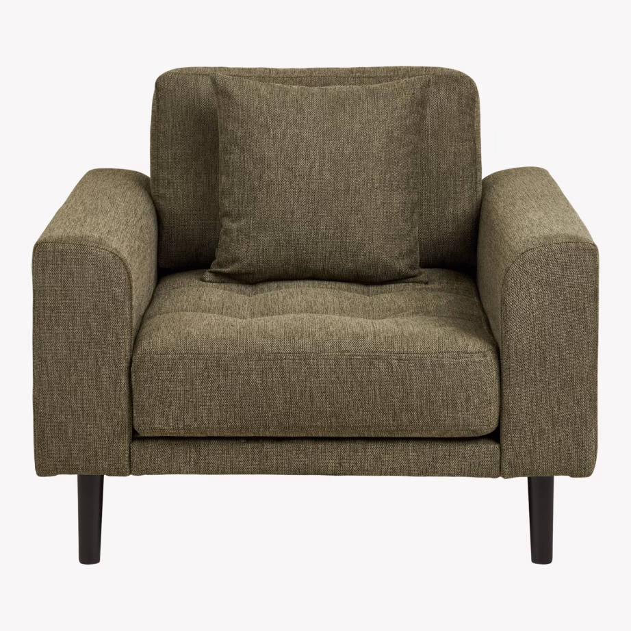 Oliivroheline lounge-tugitool Lido, 92x90x54 cm - 3