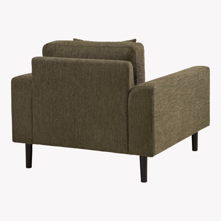 Oliivroheline lounge-tugitool Lido, 92x90x54 cm - 5