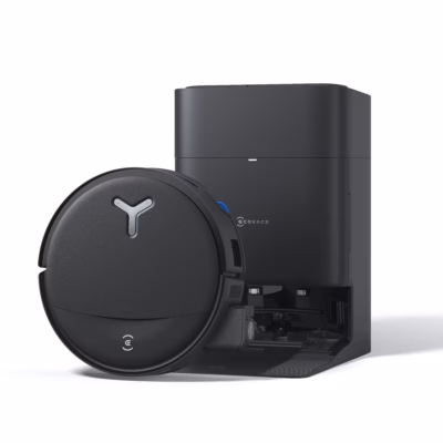 Robottolmuimeja Ecovacs DEEBOT T80S OMNI BLACK, märg- ja kuivpuhastus, 24 800 Pa, must
