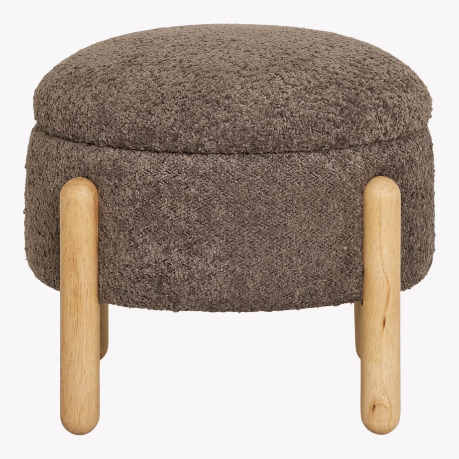 Panipaigaga ümartumba, pruun, ø45 x 36 cm Medas - 3
