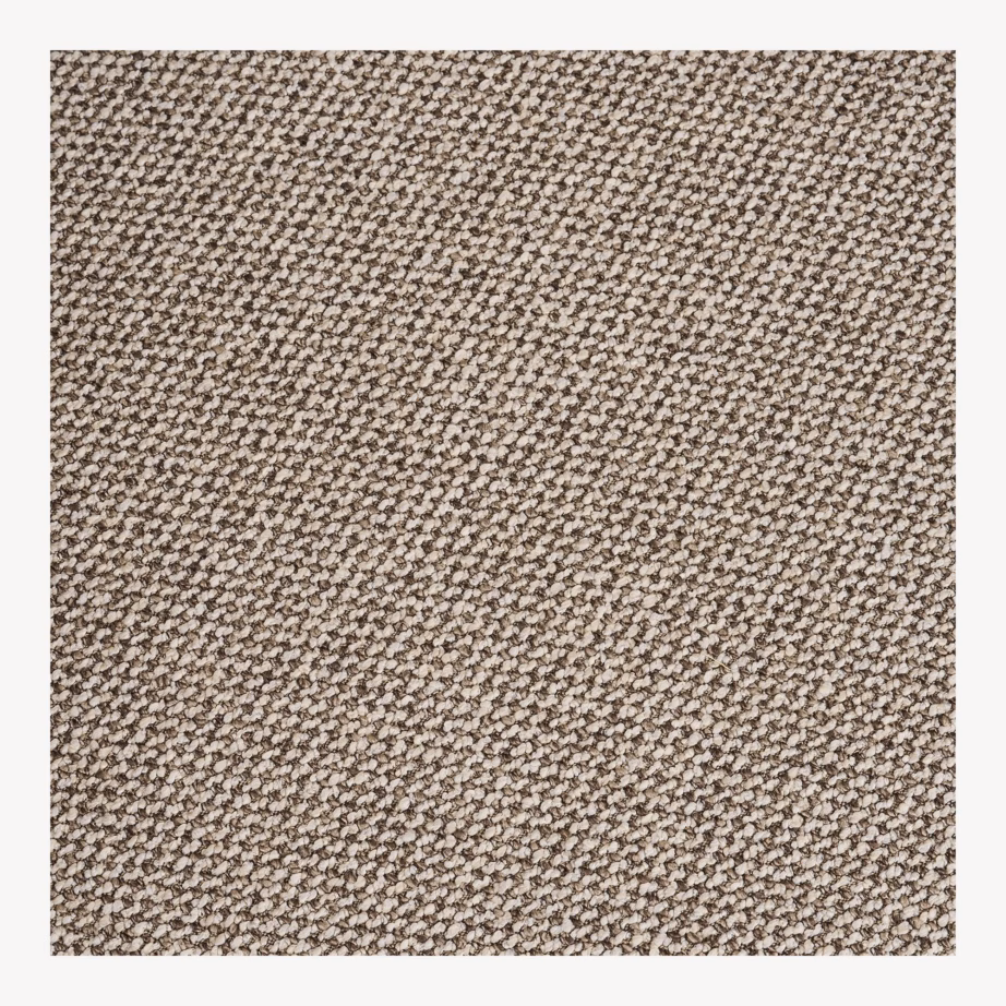 Polüesterkangast lounge-tugitool Sion, liivakarva, 83 × 88 × 72 cm - 8