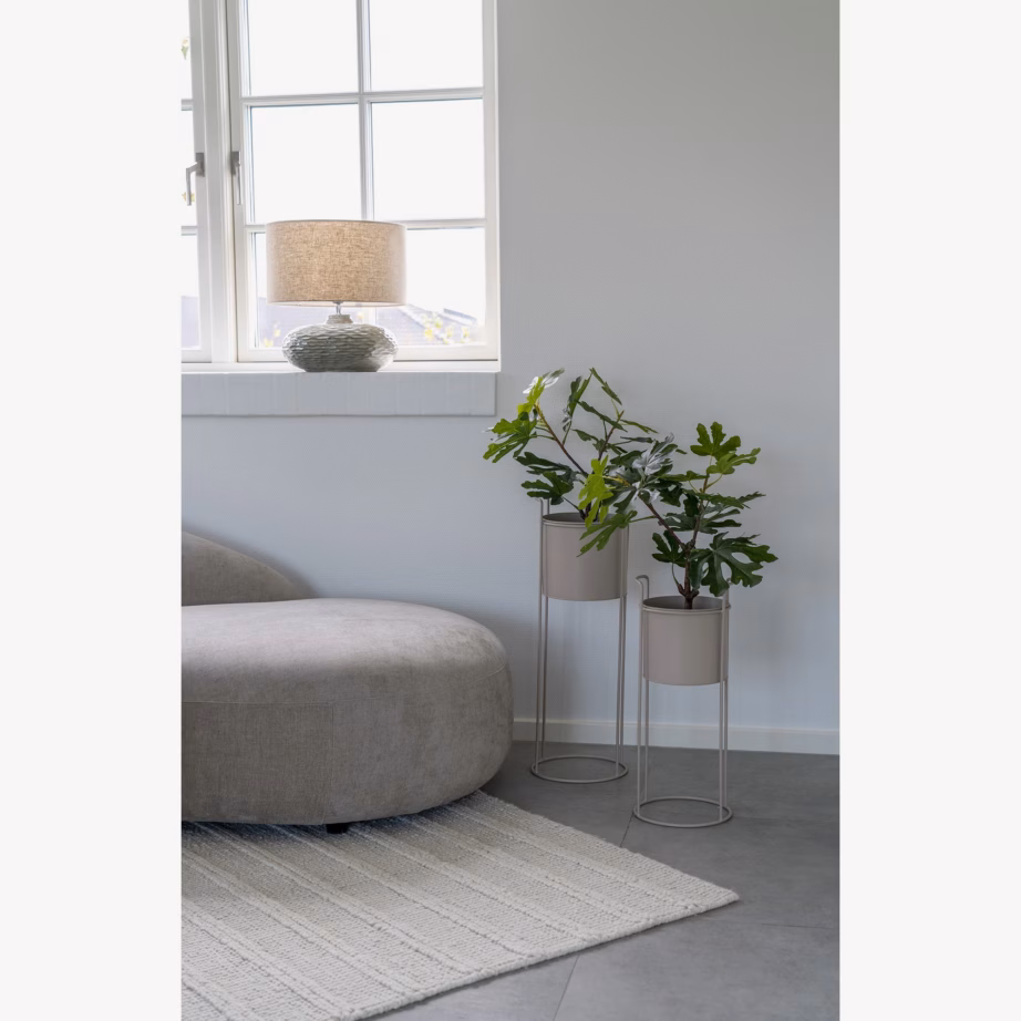 Roheline keraamiline laualamp Oldham, 36 cm, 150 cm juhe - 4
