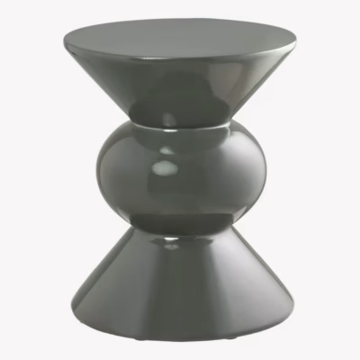 Roheline klaaskiudplastist abilaud Rosolina, u 34×41 cm