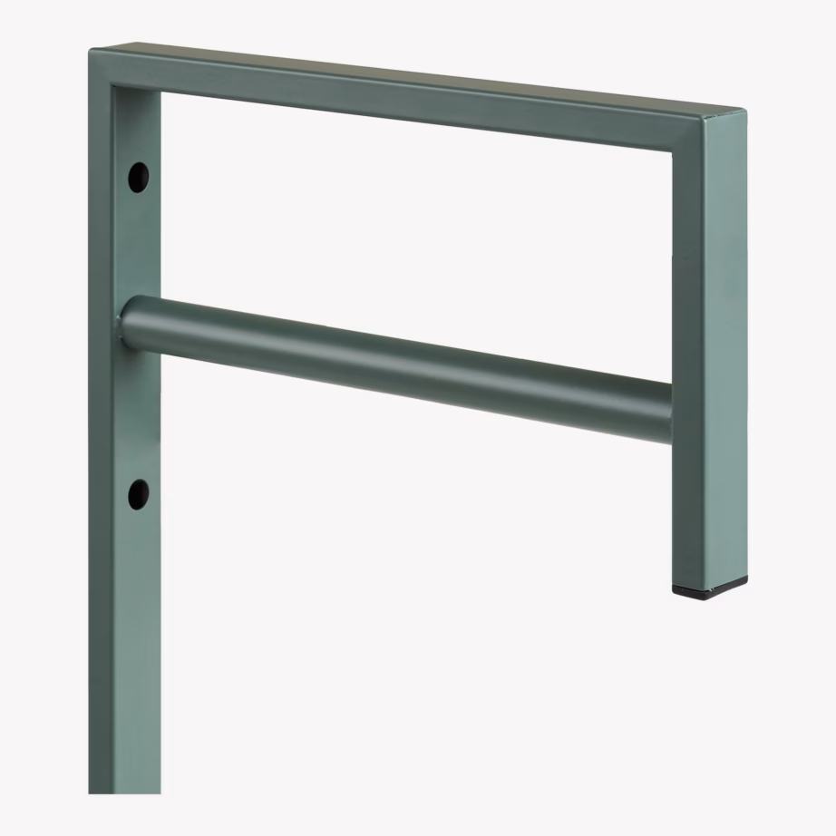 Roheline metallist riidenagi 3x30x82 cm Trento - 5