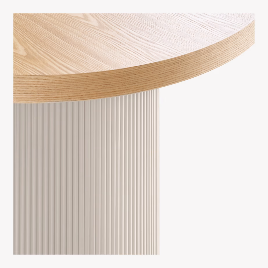 Söögilaud MDF-ist saarespooniga 100×220 cm Solva - 7