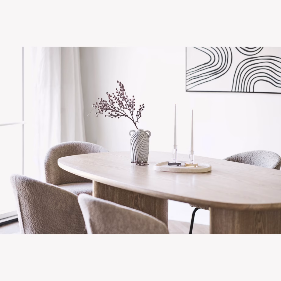 Söögilaud MDF-ist saarespooniga 110×210 cm Serra - 4
