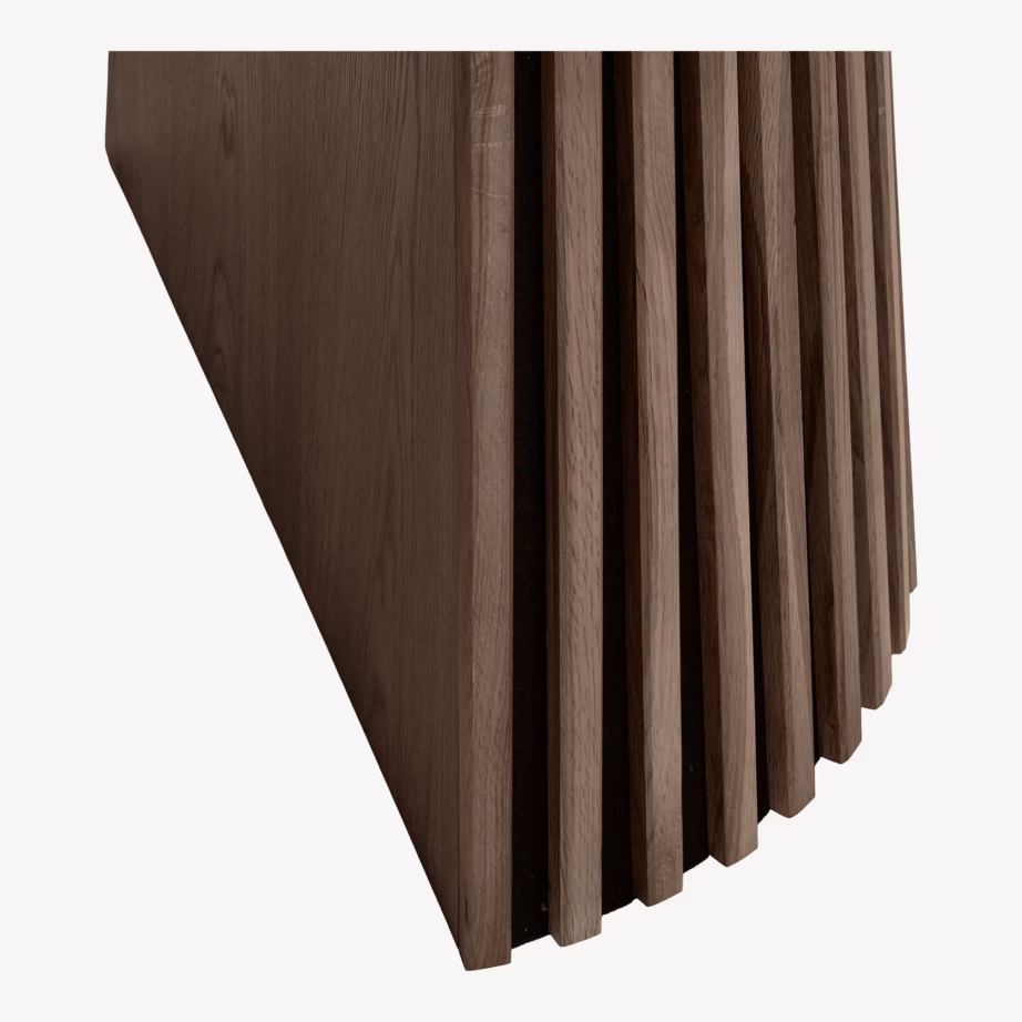 Suitsutatud tammespooniga pikendatav söögilaud Osaka 120×200–300 cm - 5