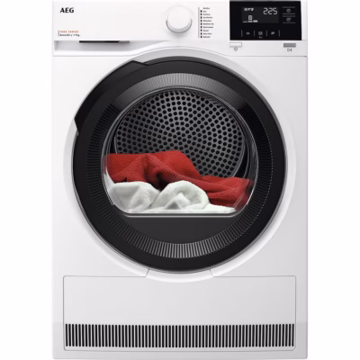 Eraldiseisev soojuspumbaga kondenskuivati AEG TR79CBE, 9 kg, valge