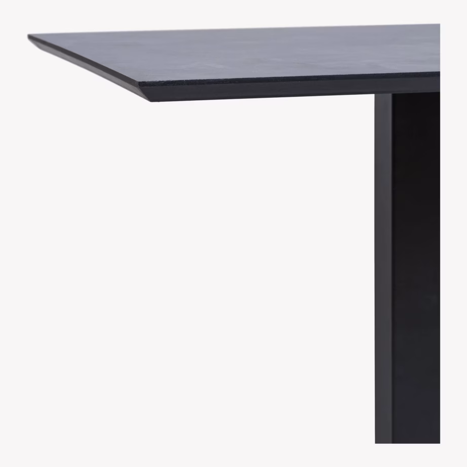 Tumeda kivimustriga melamiinplaadiga kohvikulaud Fano 70×70 cm - 8